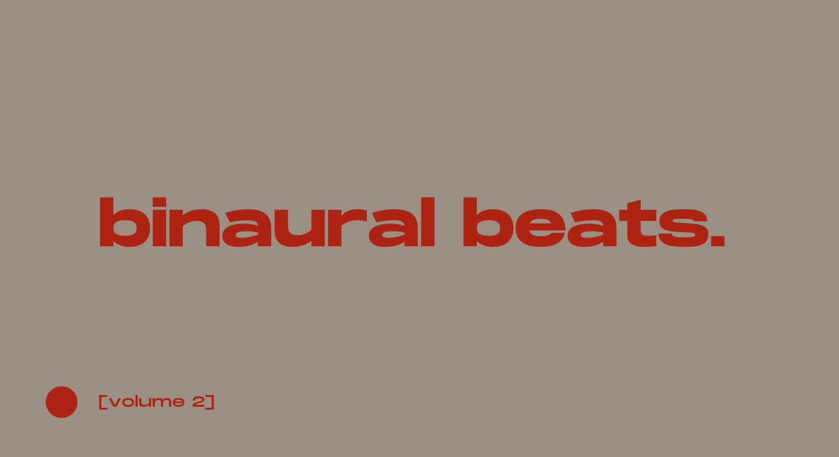 binaural beats.