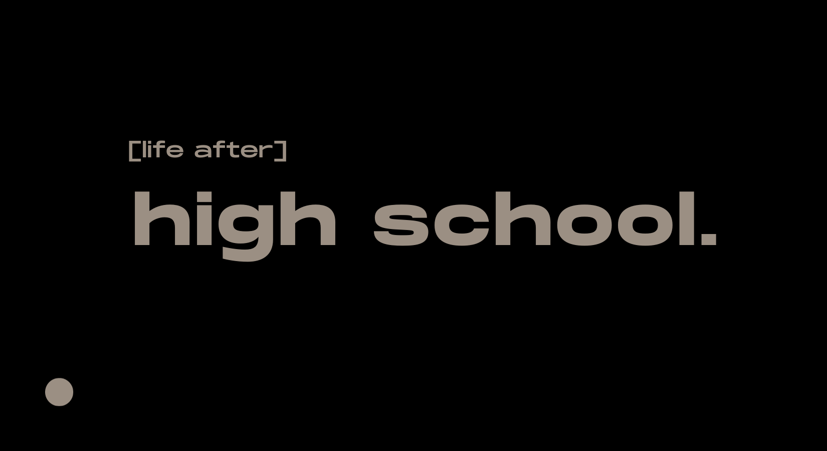 high school afterlife